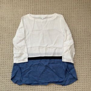 J Jill linen tunic top